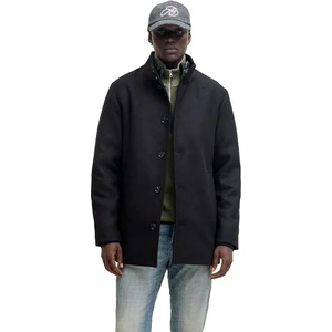Jack & jones Палто Jack & jones Edetroit coat - Black (Black)