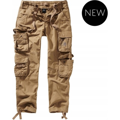 Nohavice Brandit Pure Slim Fit béžová