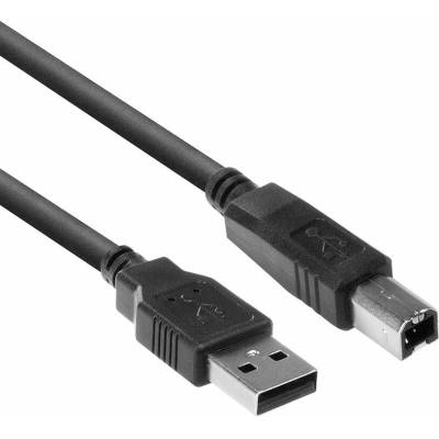 ACT SB2402 USB 2.0 A (samec) na USB B (samec) 1,8m černý