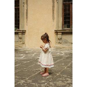 Konges Sløjd Детска памучна рокля ALLIE DRESS GOTS (KS104629.PPY2)