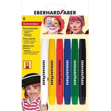 Faber Castell Farby na tvár, sada vysúvacie 6 rôznych farieb