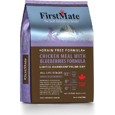 FirstMate Chicken Meal with Blueberries Cat 4,54 kg