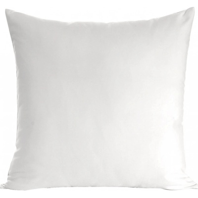 Eurofirany Jednofarebná NOVA biela Bavlnený satén 40 x 40 cm