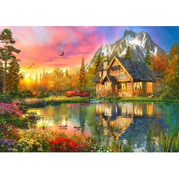 Image 1 of Bluebird Puzzle - Puzzle Davison: The Mountain Cabin - 1 000 piese
