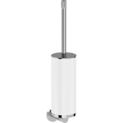 Mexen Triv toaletná kefka biela chrom 70A33071 00W