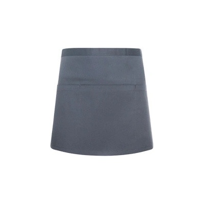 Karlowsky Pasová gastro zástera s vreckom KY101 Anthracite 60 x 35 cm