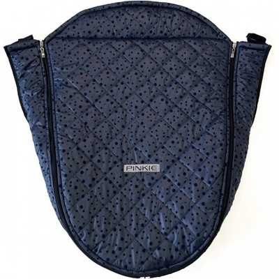 Pinkie zateplený nánožník Dark Blue Dots – Zboží Dáma