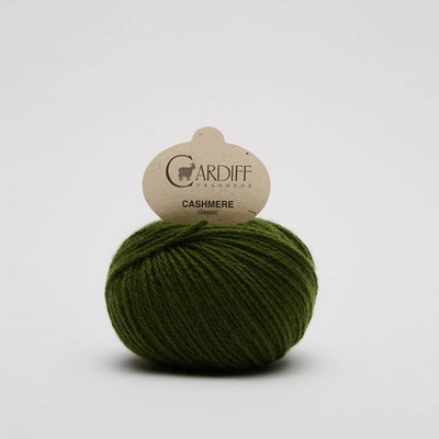 Cardiff Cashmere Kašmírová příze Cardiff Classic 25 g 112 m Barva: 579 memphis