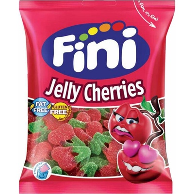 Fini kyselé želatinové bonbony s příchutí třešně 75 g