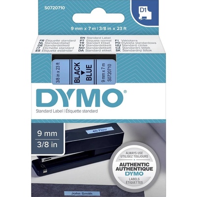 etikety DYMO D1 40916 polyester Farba pásky: modrá Farba písma:čierna 9 mm 7 m