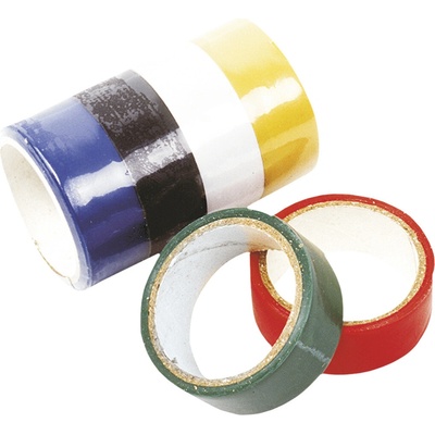 Top Tools Izolačné pásky 19 mm x 3 m 6 ks 24B115