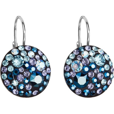 Pavona stříbrné s krystaly Crystals from Swarovski Magic Rose 31176.3 Magic Rose