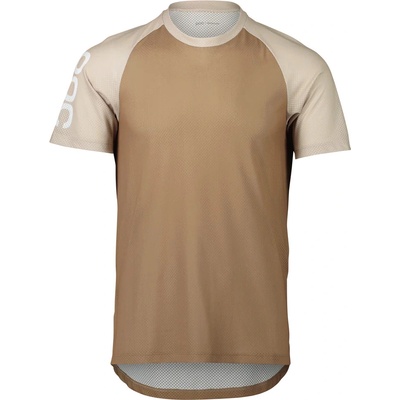 POC MTB Pure Tee Jasper Brown Lt Sandstone
