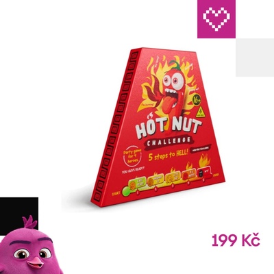 Extra pálivé oříšky Hot-Nut Challenge 24 g