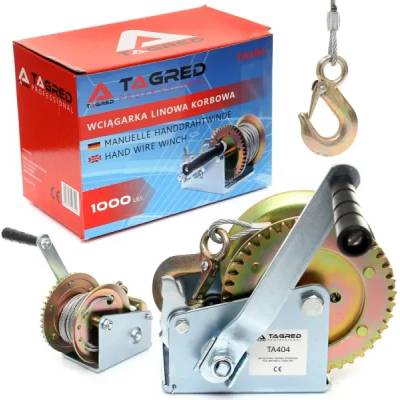 TAGRED Ръчна лебедка tagred ta404/ 10 м (ta404)