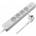 Defender SFS 133 power strip, 1.5 m, 4 outlets, 3x USB, white