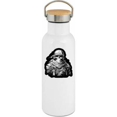 123TRIKO termoska Biker skull motiv pro opravdové bikery 500 ml
