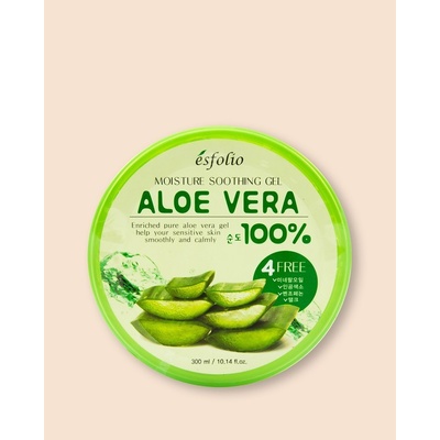 Esfolio Moisture Soothing Gel Aloe Vera 100% 300 ml