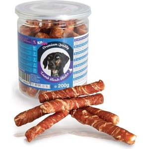 KIDDOG Premium Quality Агнешко стек на бизонова пръчка кутия 200 г