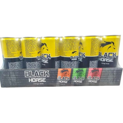 Black Horse Summer Energy drink 250 ml – Hledejceny.cz