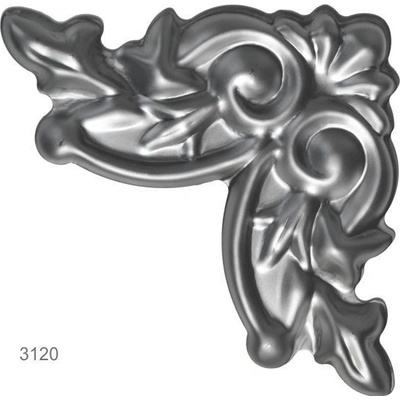 Ornament plechový H 146 x L 146 mm, hr. 1,5 mm