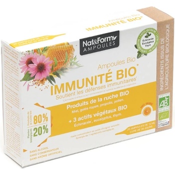 Nat&Form Имунитет, БИО, 20 ампули за пиене х 10 ml | Nat&Form (024792 (AMP_IMMU))