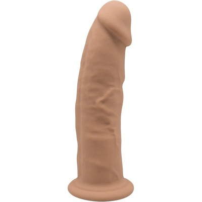 Cnex SD Model 2 7'5' beige thermo Klasické termoaktivní dildo béžové Beżowy