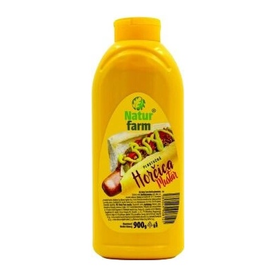 Naturfarm horčica plnotučná 900 g