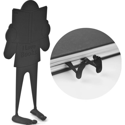 BALVI Knižní záložka Book Crush 25163, černá – Zboží Dáma