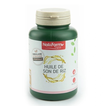 Nat&Form Масло от оризови трици 200 капсули | Nat&Form (012157 (SONRIZ))
