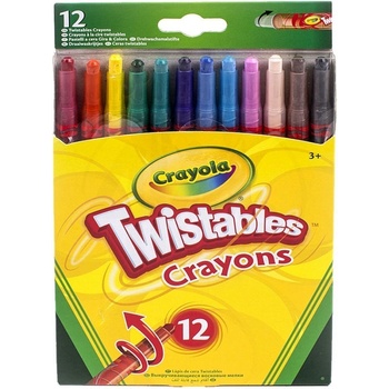 Crayola Voskovky twist 12 ks