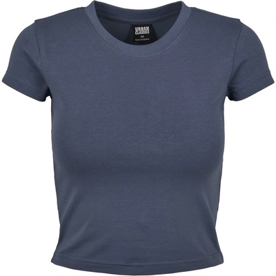 Urban Classics Triko dámske Ladies Stretch Jersey modré