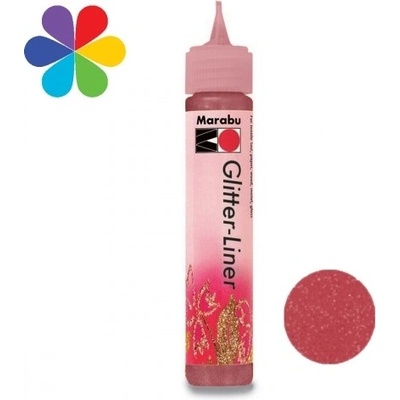 Glitter Liner 538 Červený rubínový