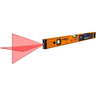 Elektronická vodováha s displejom 60 cm