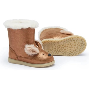 Donsje апрески за деца от кожа Meloniek Boots Deer (1507001)