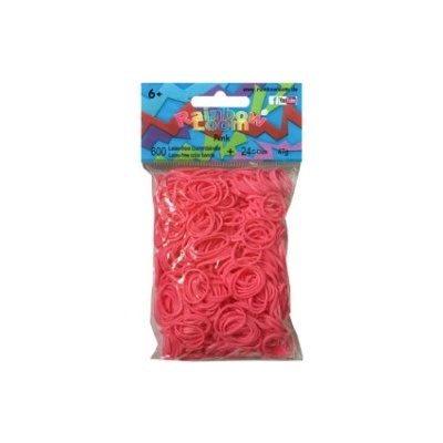 Rainbow Loom Gummibänder Pink