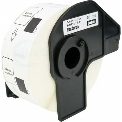 CDRmarket TBBRDK11215 pro Kompatibilní role etiket pro Brother DK-11215 29 mm x 42 mm 700 etiket bílé