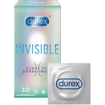 Durex Invisible Close Fit 10 ks