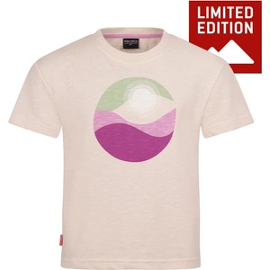 TROLLKIDS Детска тениска Trollkids Girl's Halsafjord T Exclusive T-shirt - Sandstone - размер 140 (EU) (704-5888-0116)
