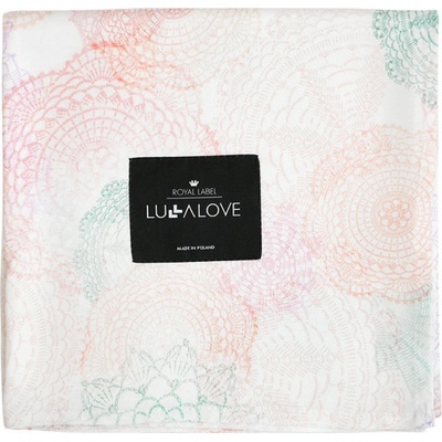 Lullalove Bambusová přikrývka BOHO Růžová