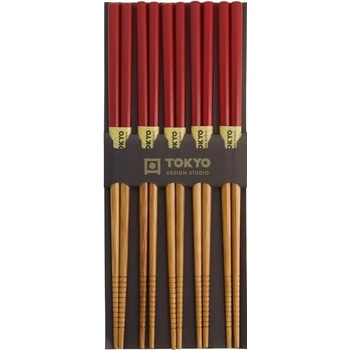 Tokyo Design Studio Čínske paličky set 5 párov terakota