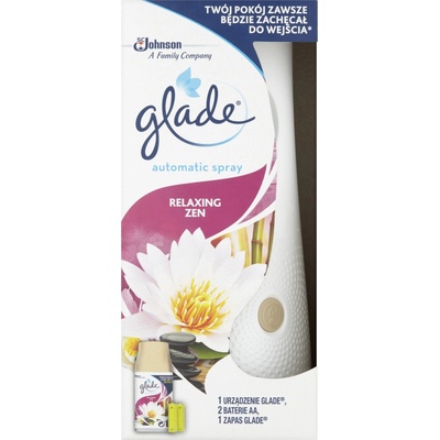 Glade Automatic Spray Pure Clean Linen strojek + náplň, 269 ml