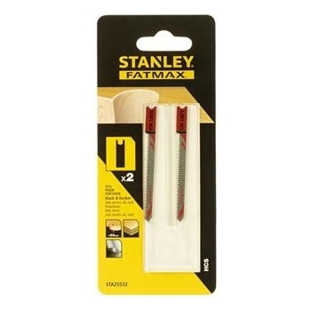 Stanley STA25532-XJ Pilové listy do dřeva HCS uchycení U vykružovací tl. < 20 mm rozteč 1,35 mm 2 ks