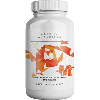 BrainMax Draslík Magnesium Draslík citrát + Horčík Malát 200 rastlinných kapsúl