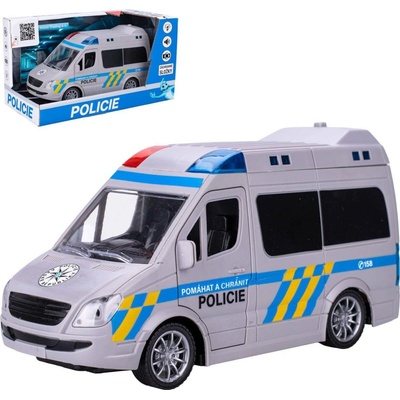 Mikro trading Auto policie na setrvačník - 21,5 cm - se světlem a zvukem - CZ design