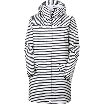 Helly Hansen Дамско водоустойчиво яке Helly Hansen Women's Moss Rain Coat Coat - White Navy Stripe (102-3498-0714)