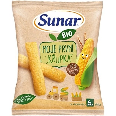 Sunar BIO moja prvá detská chrumka 6m+ 25 g