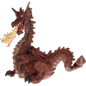 Image 1 of Papo - Фигурка Червен дракон с пламък 39016