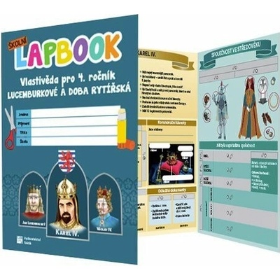 Školní lapbook -Lucemburkové a doba rytířská