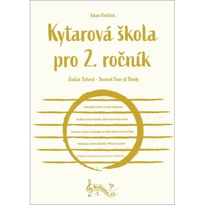 Kytarová škola pro 2. ročník